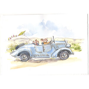 Original Watercolour “Outing”