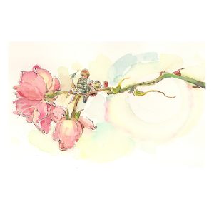 PRE-ORDER NEW PRINT “Rose Story time”