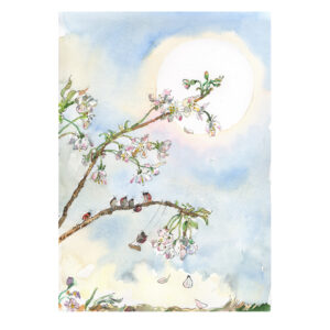 PRE-ORDER Print “Ladybird Swing on Blossom”
