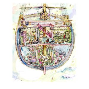 PRE-ORDER PRINT “The Moonlight Guard: Inside the Ship”