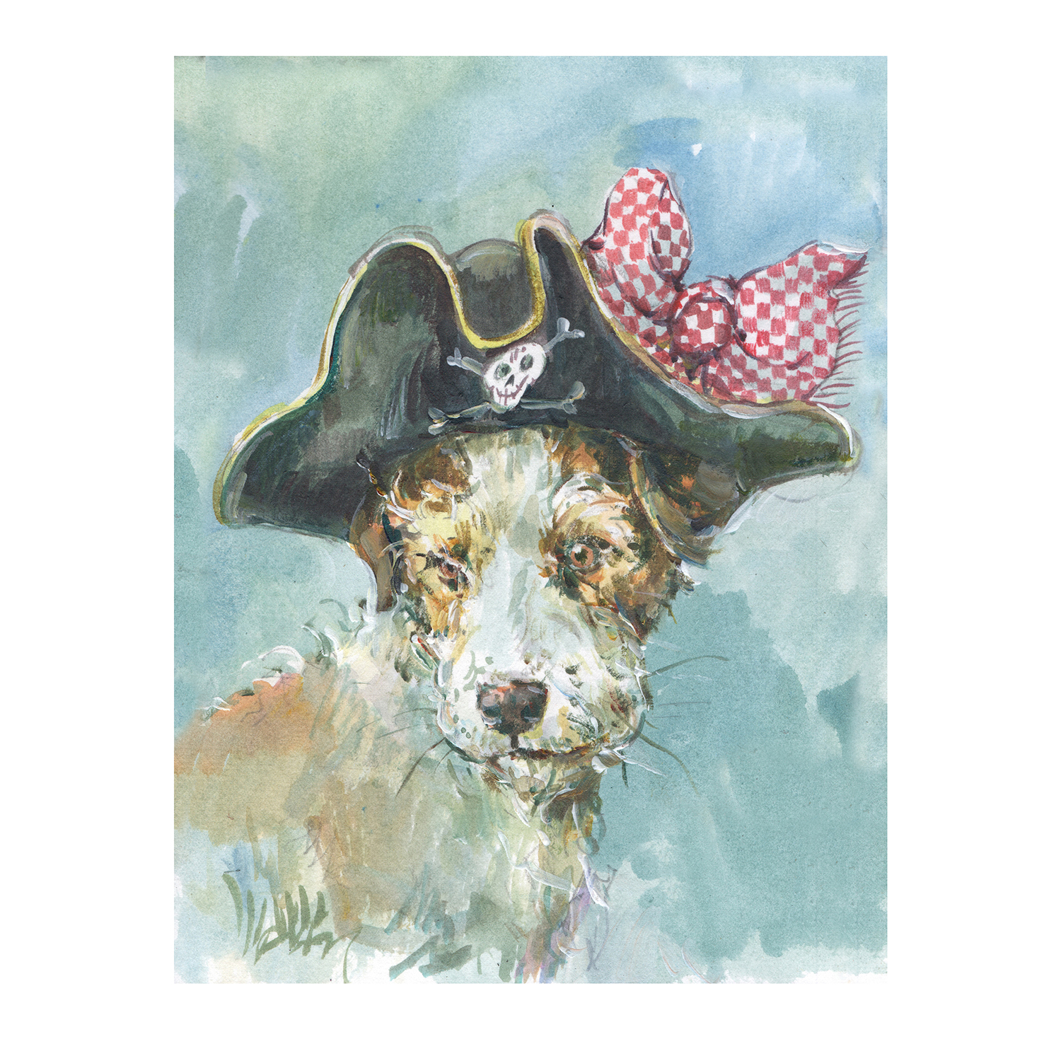 PRE-ORDER PRINT “Pirate Dog”