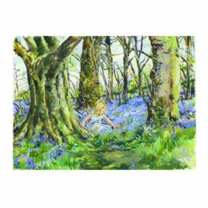 PRE-ORDER Print “Child in Bluebell Wood”