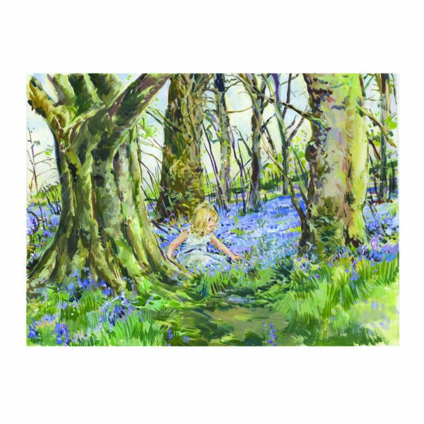PRE-ORDER Print “Child in Bluebell Wood”