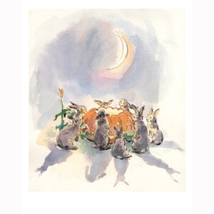 PRE-ORDER PRINT “Pumpkin + Rabbits”